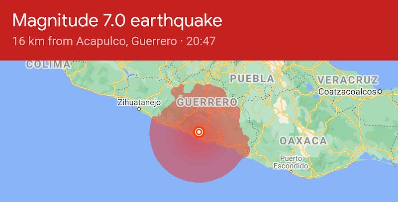 Earthquake epicenter